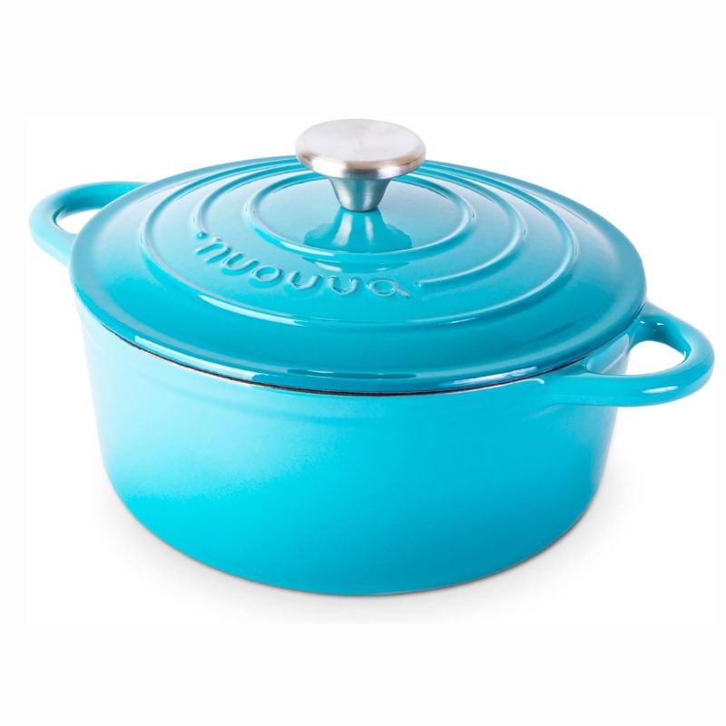 Enamelled Cast Iron Casserole Pot - 22cm - 2.9L (Multiple Colours)