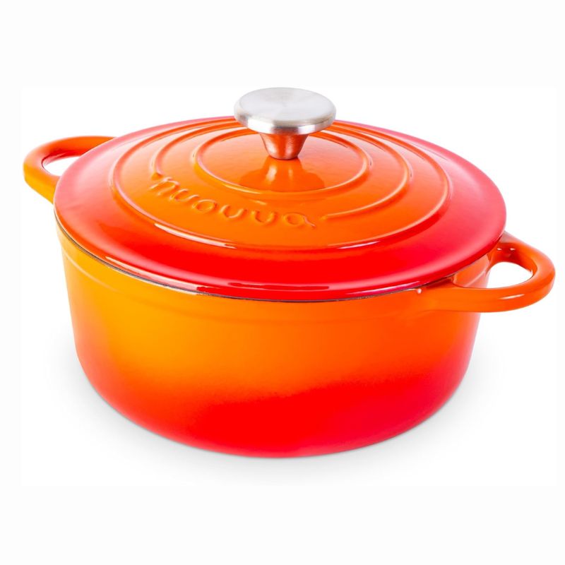 Enamelled Cast Iron Dutch Oven Casserole Pot (Multiple Colours & Sizes)