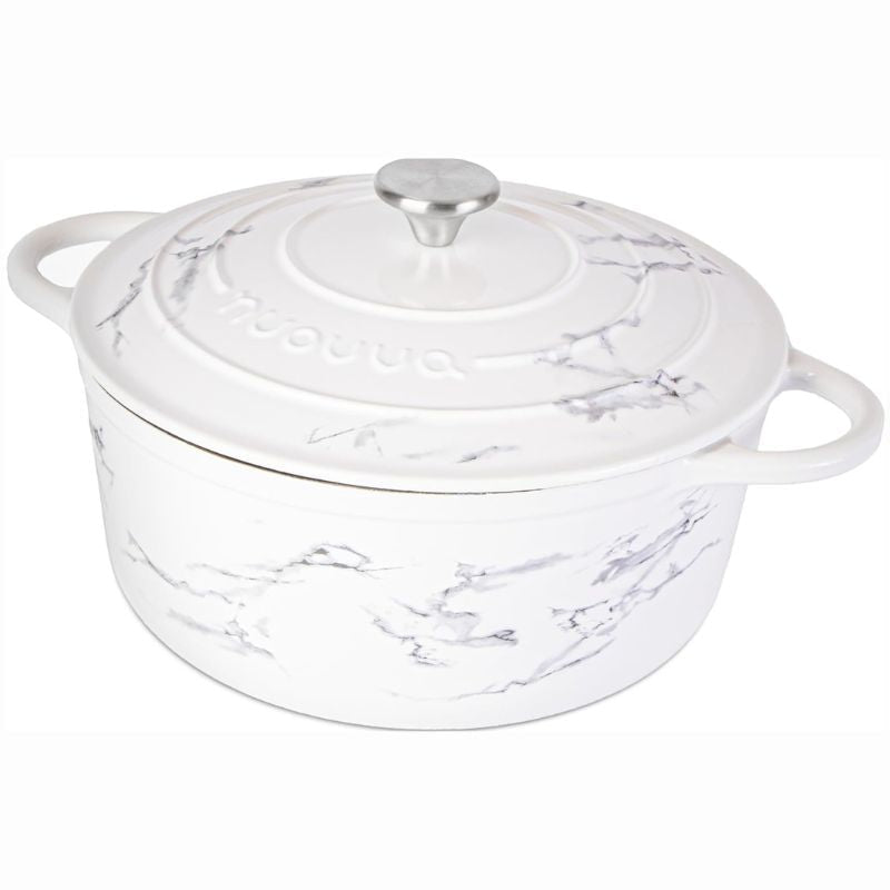 Enamelled Cast Iron Dutch Oven Casserole Pot (Multiple Colours & Sizes)