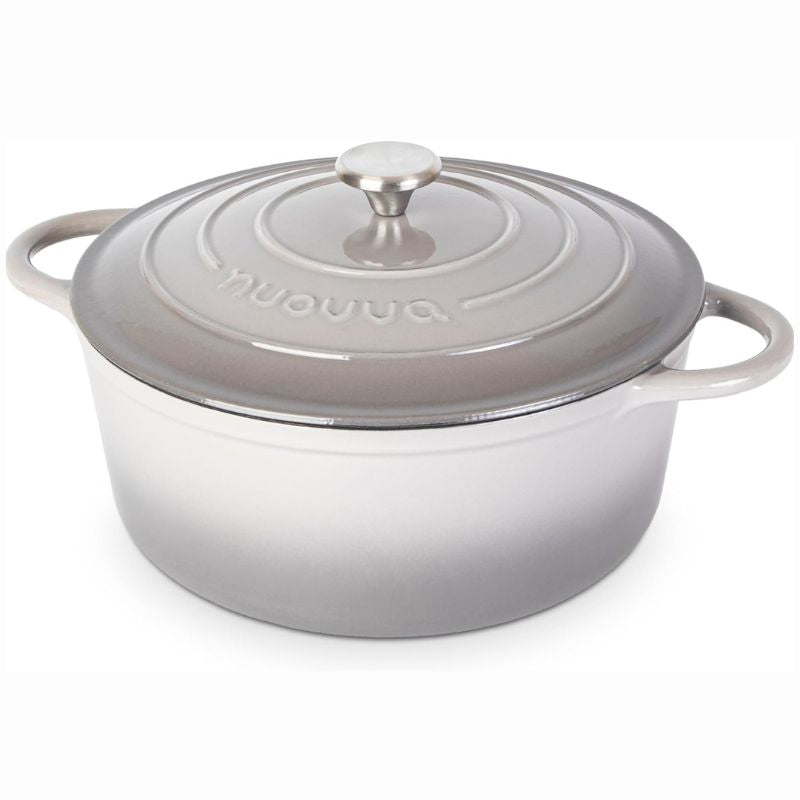 Enamelled Cast Iron Dutch Oven Casserole Pot (Multiple Colours & Sizes)