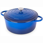 Enamelled Cast Iron Dutch Oven Casserole Pot (Multiple Colours & Sizes)