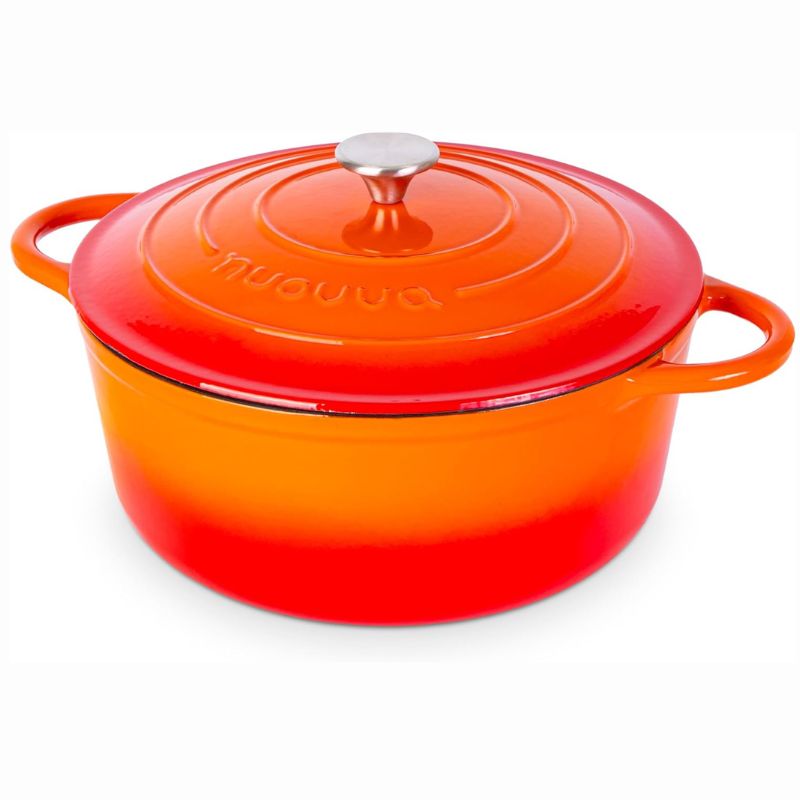 Enamelled Cast Iron Dutch Oven Casserole Pot (Multiple Colours & Sizes)