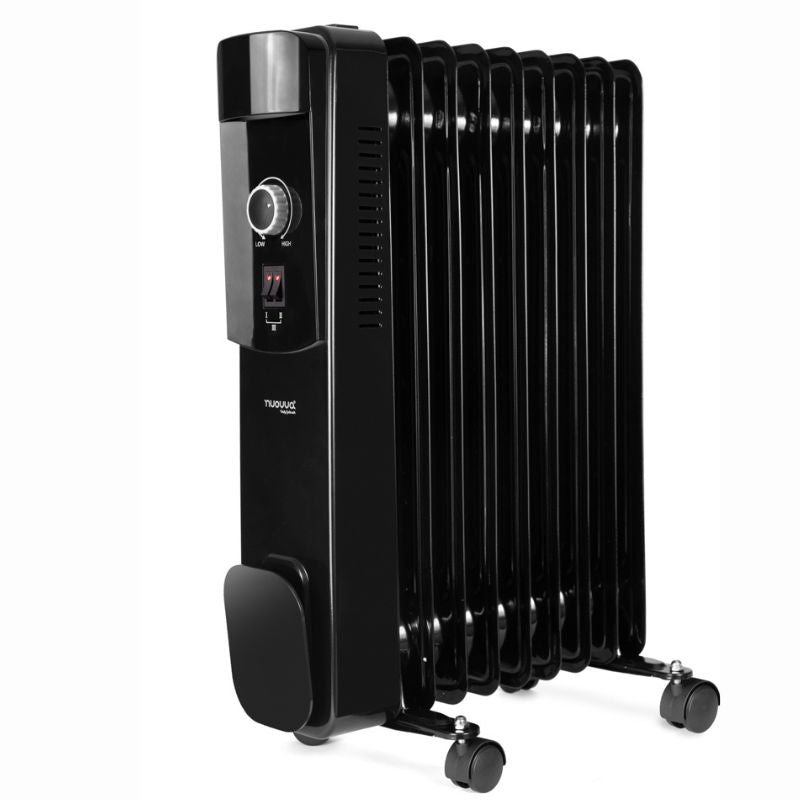 Energy Efficient Electric Heater with 3 Heat Settings - 9 Fin, 2500W