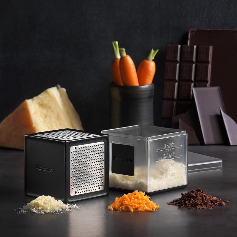 Microplane Cube Grater - Fine, Ribbon and Coarse