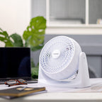 Desk Turbo Fan - White / Black