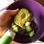 Microplane 3-in-1 Avocado Tool - Avocado Slicer, Peeler, Knife, Pit Removal