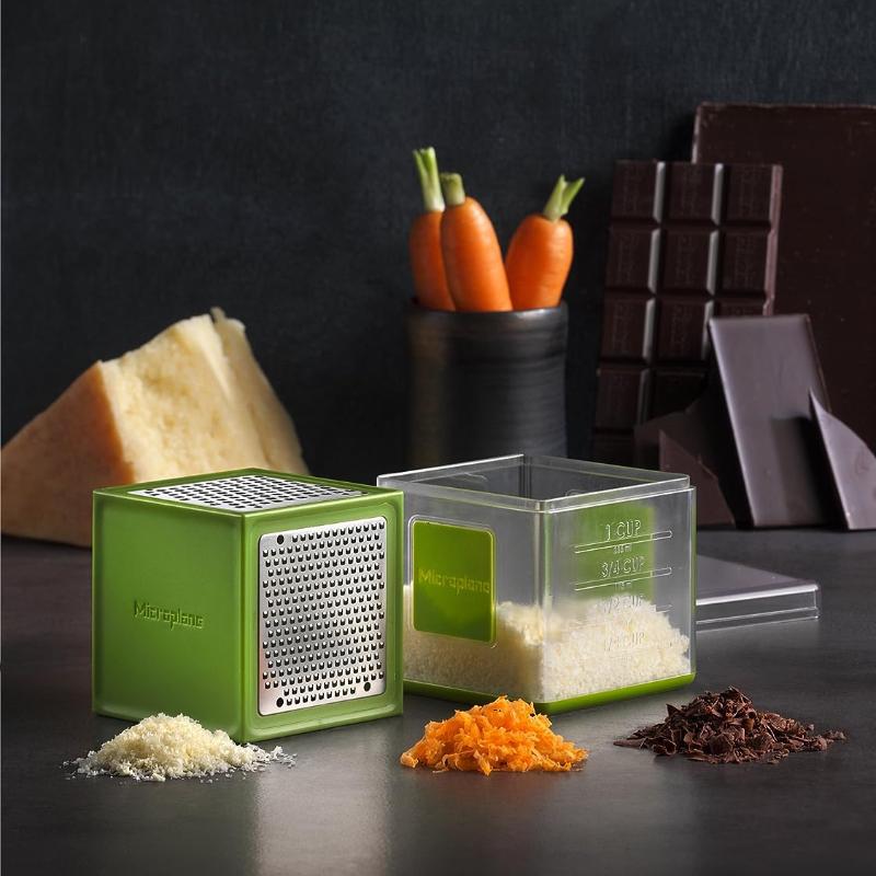 Microplane Cube Grater - Fine, Ribbon and Coarse