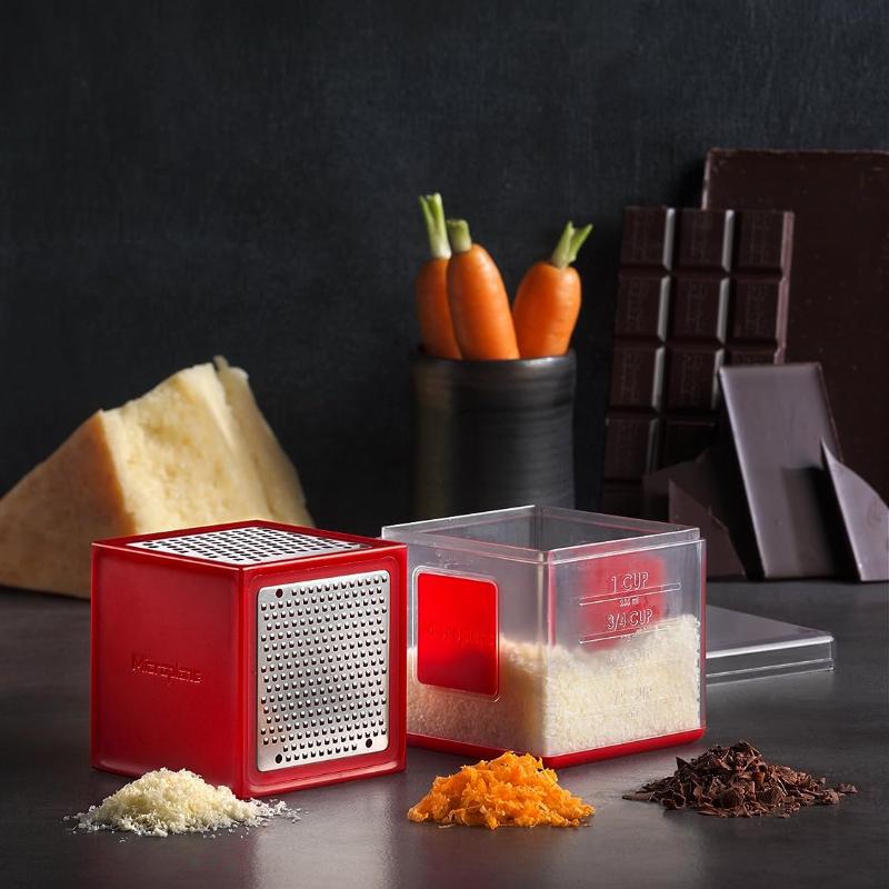 Microplane Cube Grater - Fine, Ribbon and Coarse