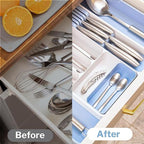 Expandable Cutlery Drawer Organiser Divider (Multiple Colours), by Nuovva