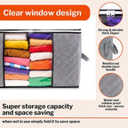 Large Clothes Storage Bag - 90L - Sets of 3 Pcs, 5 Pcs and 8 Pcs, by STACKZY