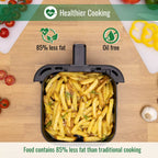 Air Fryer Oven With Preset Functions – 4L, 1200W by Nuovva