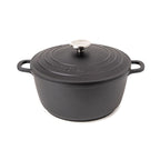 Aluminium Casserole Pot with Lid - 4L - 24cm, (Multiple Colours) by Nuovva