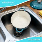 Enamelled Cast Iron Casserole Pot - 22cm - 2.9L (Multiple Colours)