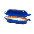 Enamelled Cast Iron Bread Loaf Pot – Non-Stick Dutch Oven, 32cm x 14cm (Multiple Colours),by Nuovva