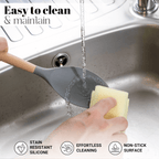 17pcs Kitchen Utensil & Knife Set with Block & Chopping Board (Multiple Colours) - By Nuovva