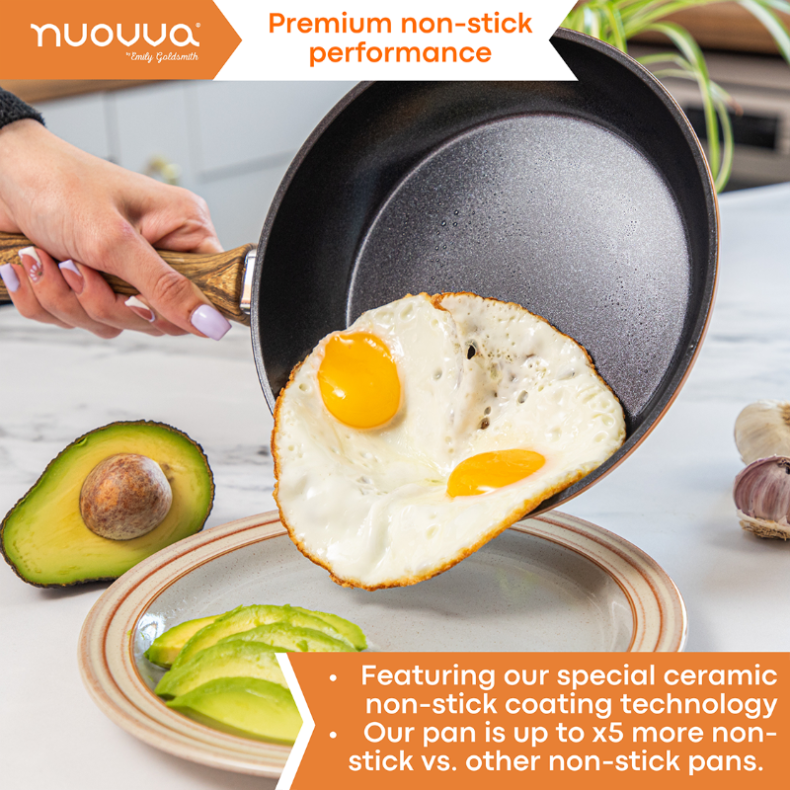 Copper Kitchen Cookware Set of 35, 15, 8, 5pcs with Lids (Multiple Set Sizes)