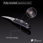 Japanese Steel Damascus Style Kitchen Knives with Pakkawood Handles - Multiple Variants, by Nuovva