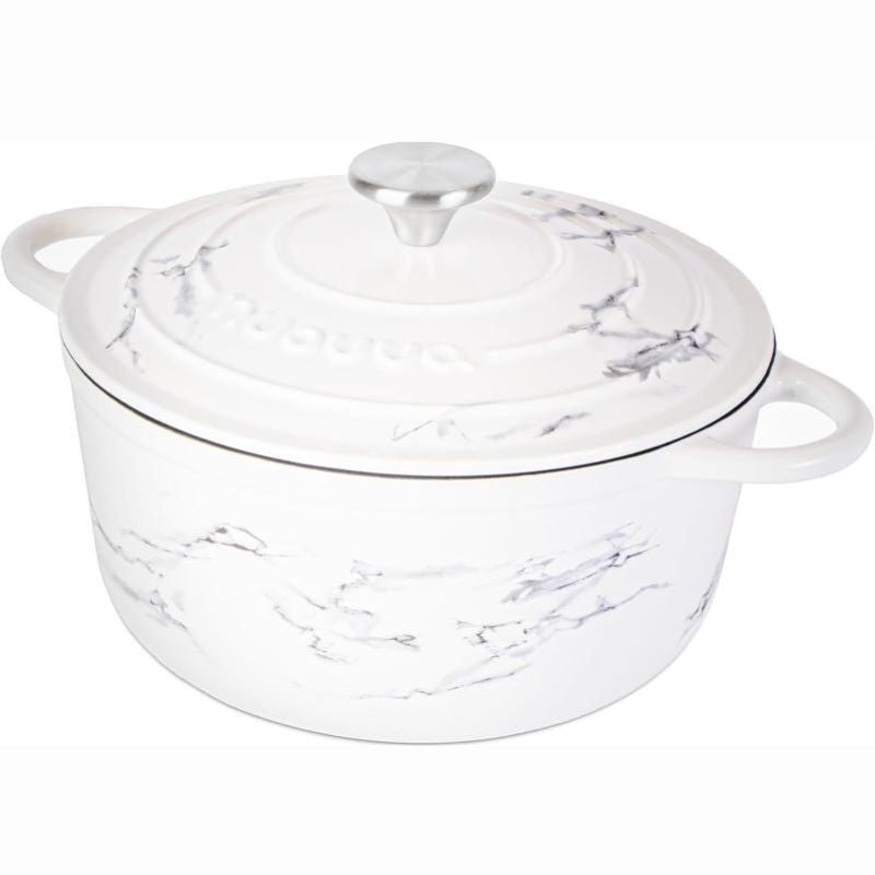 Enamelled Cast Iron Dutch Oven Casserole Pot (Multiple Colours & Sizes)