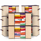 Large Clothes Storage Bag - 90L - Sets of 3 Pcs, 5 Pcs and 8 Pcs, by STACKZY