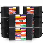 Large Clothes Storage Bag - 90L - Sets of 3 Pcs, 5 Pcs and 8 Pcs, by STACKZY