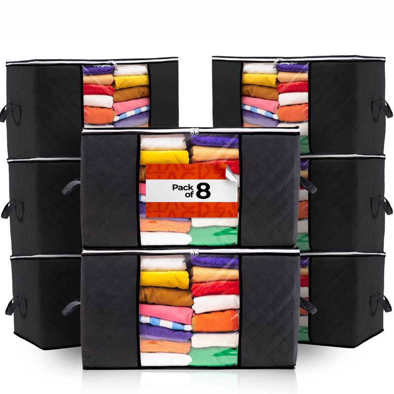 Large Clothes Storage Bag - 90L - Sets of 3 Pcs, 5 Pcs and 8 Pcs, by STACKZY