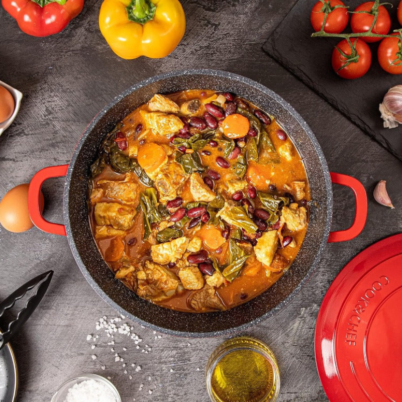 Induction Non-Stick Frying Pan (Multiple Sizes & Multiple Colours), by Nuovva