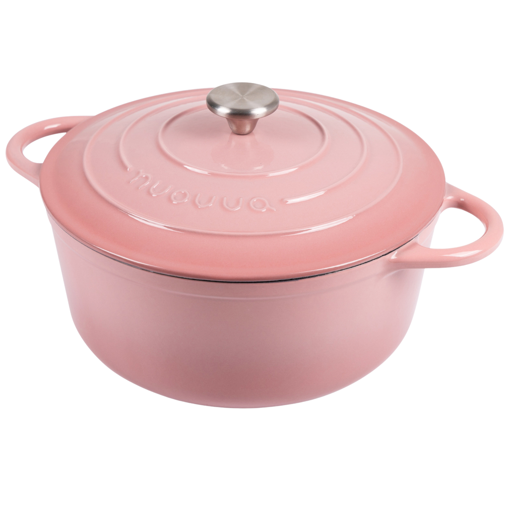 Enamelled Cast Iron Dutch Oven Casserole Pot (Multiple Colours & Sizes)