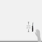 Victorinox Fibrox Flexible Straight Boning Knife | Black | 9 cm