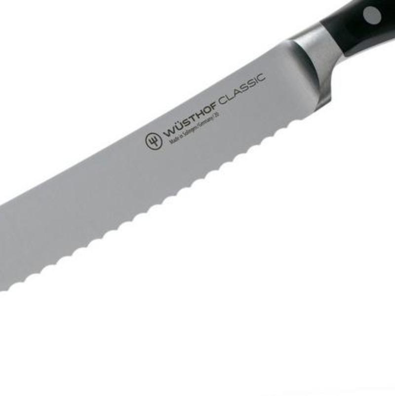 Wüsthof Classic Bread Knife - 20 cm | Black | (WU4149)
