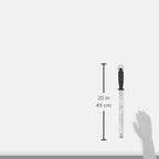 Victorinox Round Fine Cut Butcher Sharpening Steel | Black