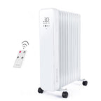 Energy Efficient Oil Heater with Remote Control - 11 Fin, 2500W