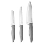 Kitchen Knife Set, Stainless Steel Non-Stick Blades - 3 pieces (Multiple Colours), by Nuovva