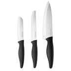 Kitchen Knife Set, Stainless Steel Non-Stick Blades - 3 pieces (Multiple Colours), by Nuovva