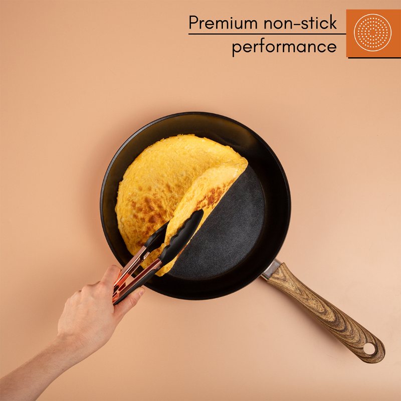 Induction Non-Stick Frying Pan (Multiple Sizes & Multiple Colours), by Nuovva