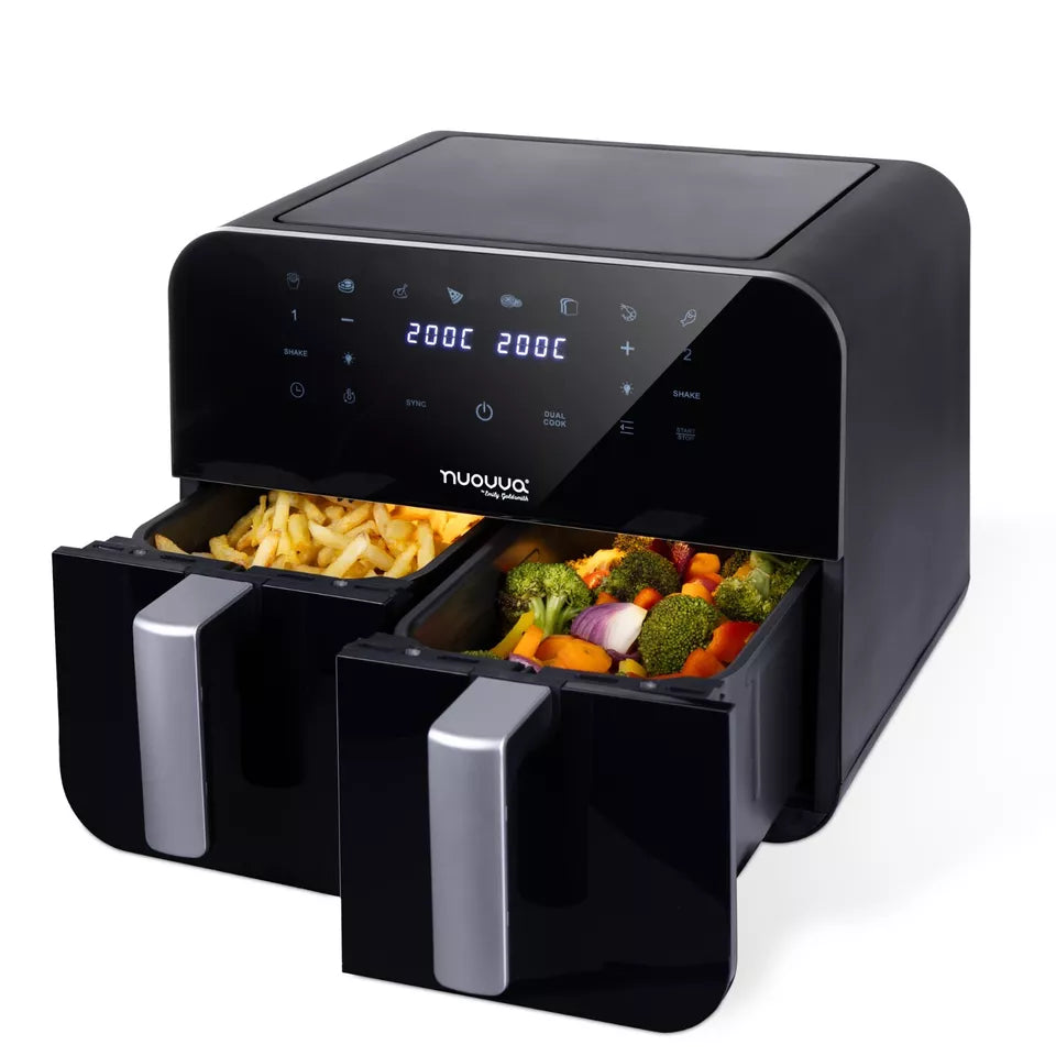Air Fryer Oven With Preset Functions (Multiple Sizes) 4L 1200W, 6.5L 1500W,  9L 2400W, by Nuovva